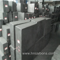 Isostatic pressing formed graphite blocks